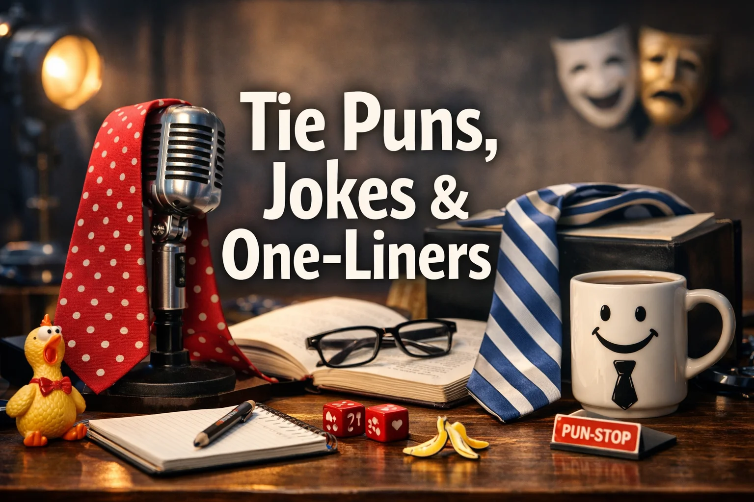 Tie Puns, Jokes & One-Liners
