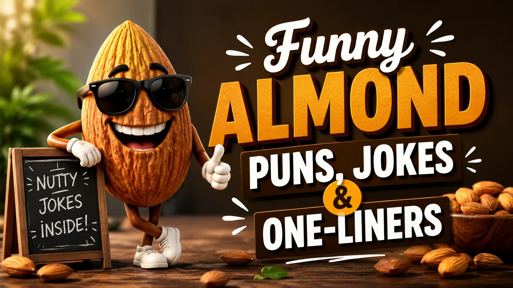 Funny Almond Puns, Jokes & One-Liners