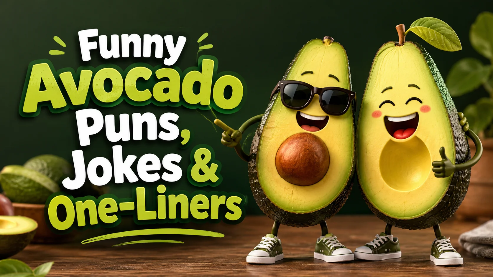 Funny Avocado Puns, Jokes & One-Liners