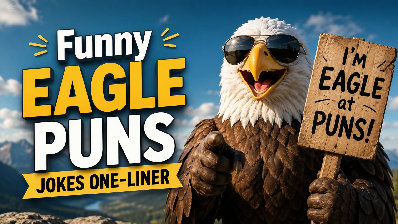 Funny Eagle Puns Jokes One-Liner
