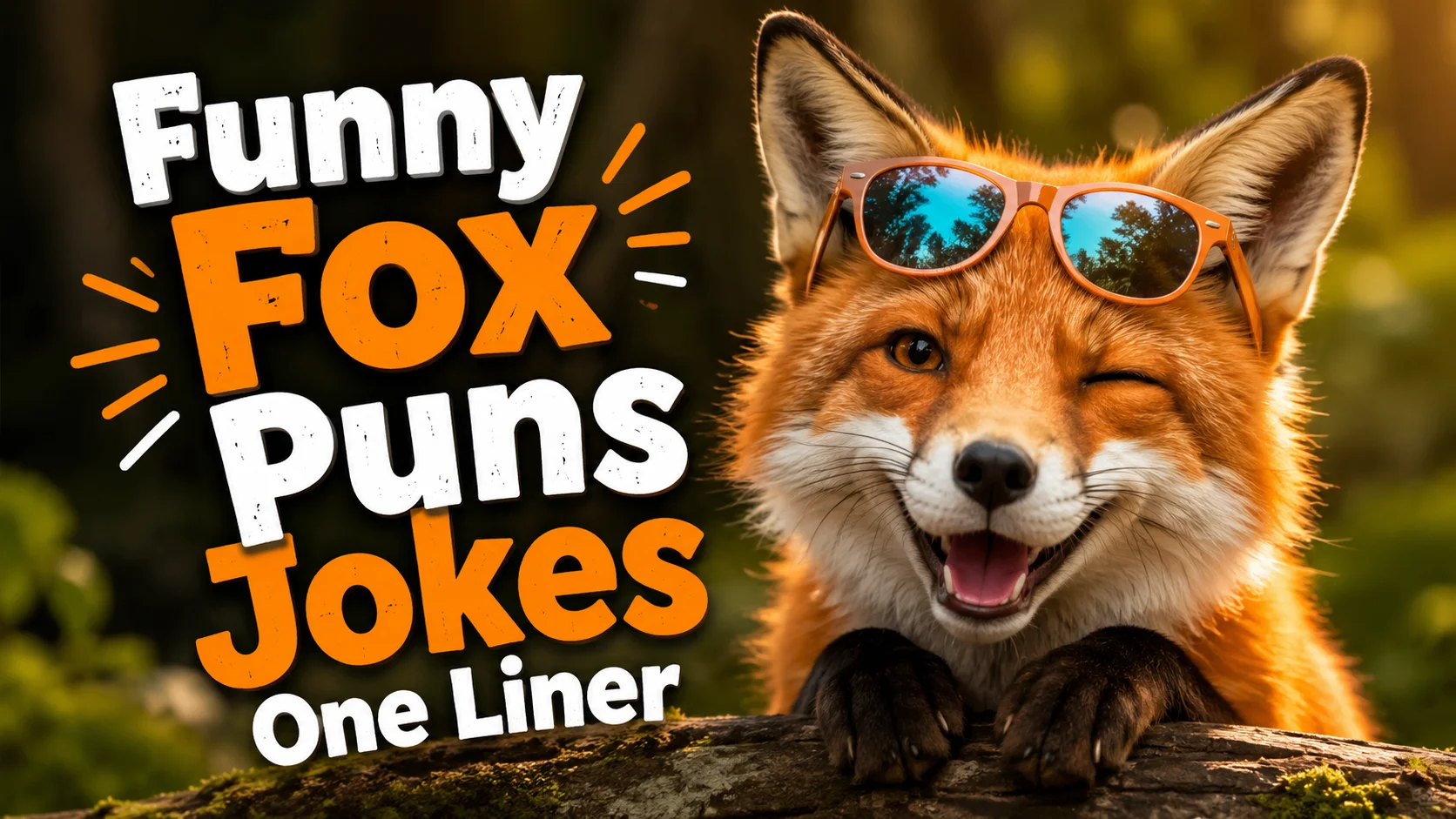 Funny Fox Puns Jokes One Liner