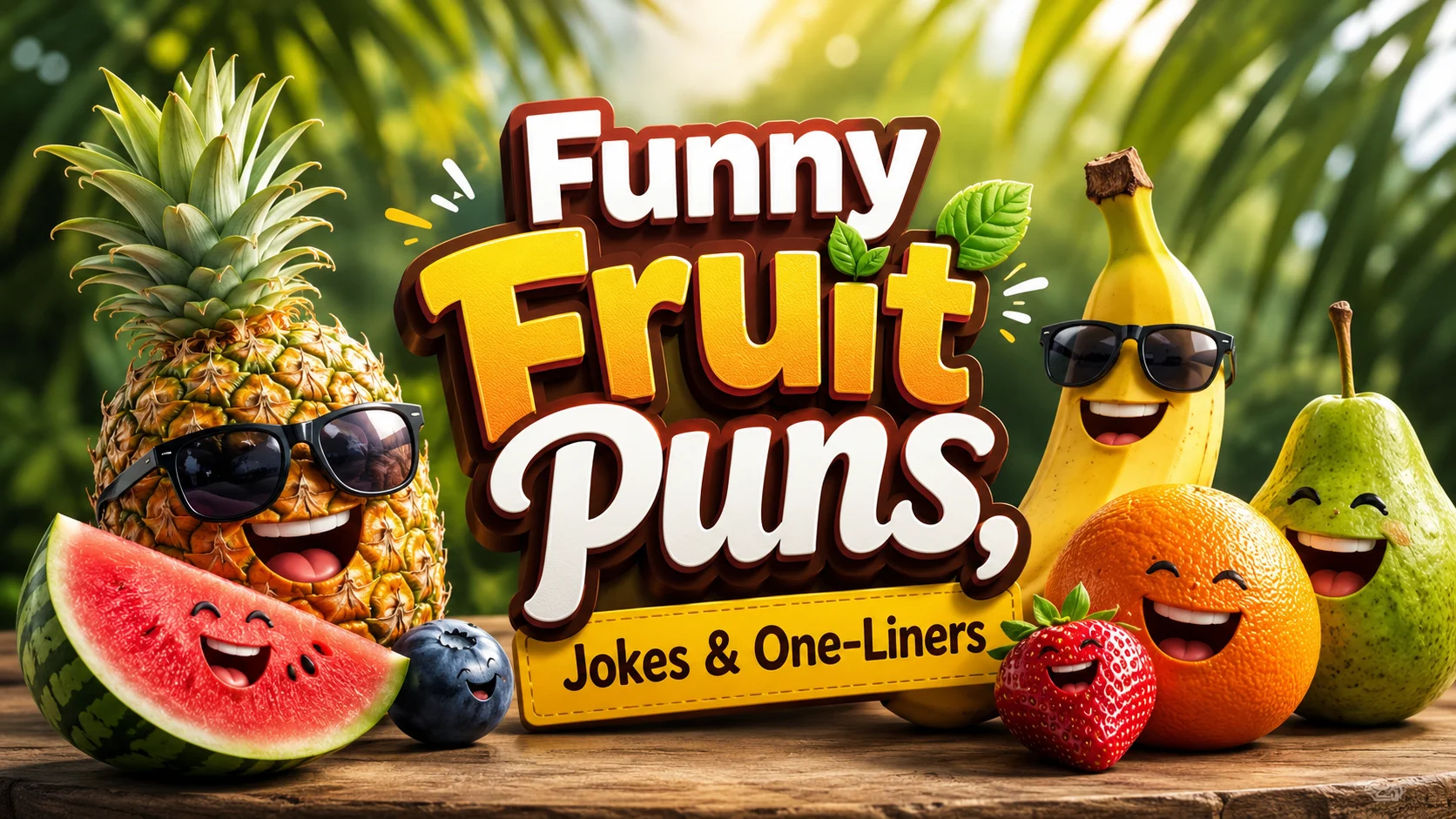 Funny Fruit Puns, Jokes & One-Liners