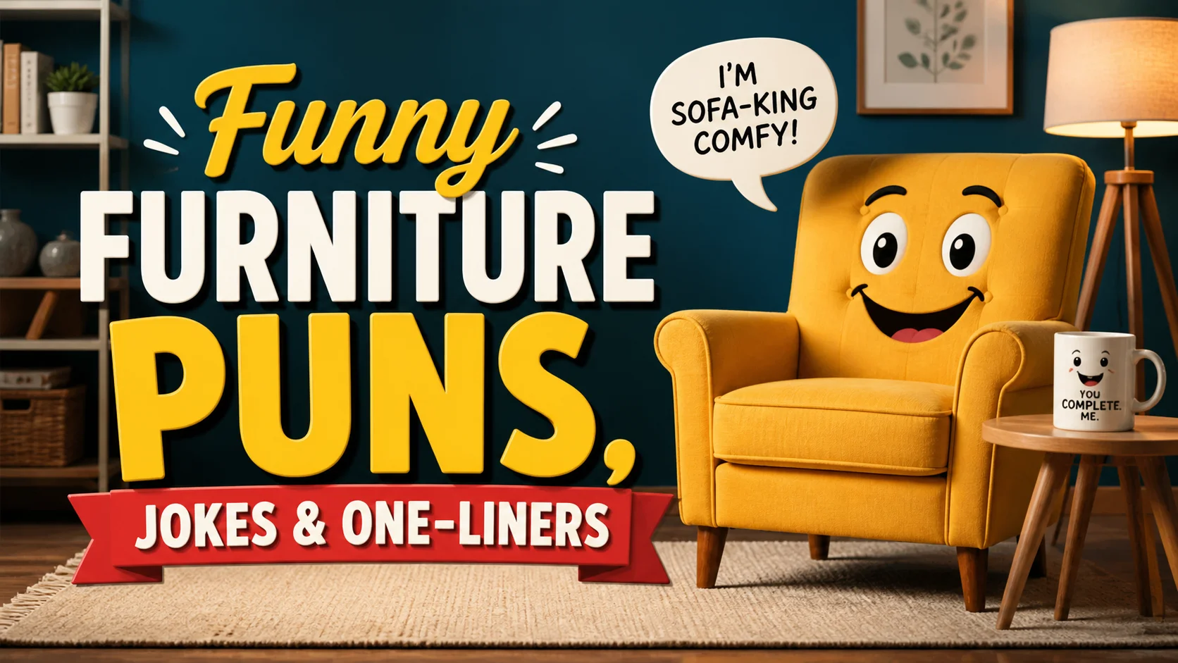 Funny Furniture Puns, Jokes & One-Liners