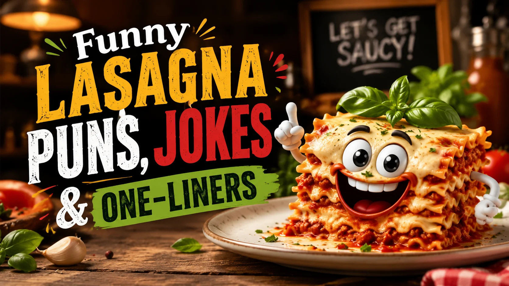 Funny Lasagna Puns, Jokes & One-Liners
