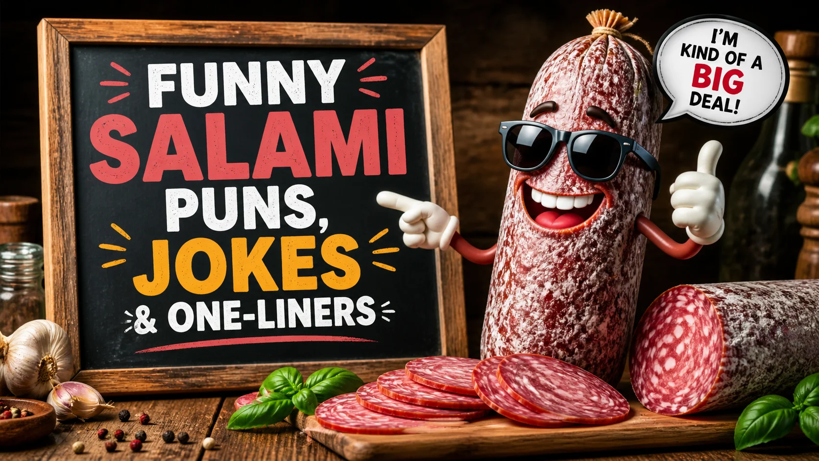 Funny Salami Puns, Jokes & One-Liners