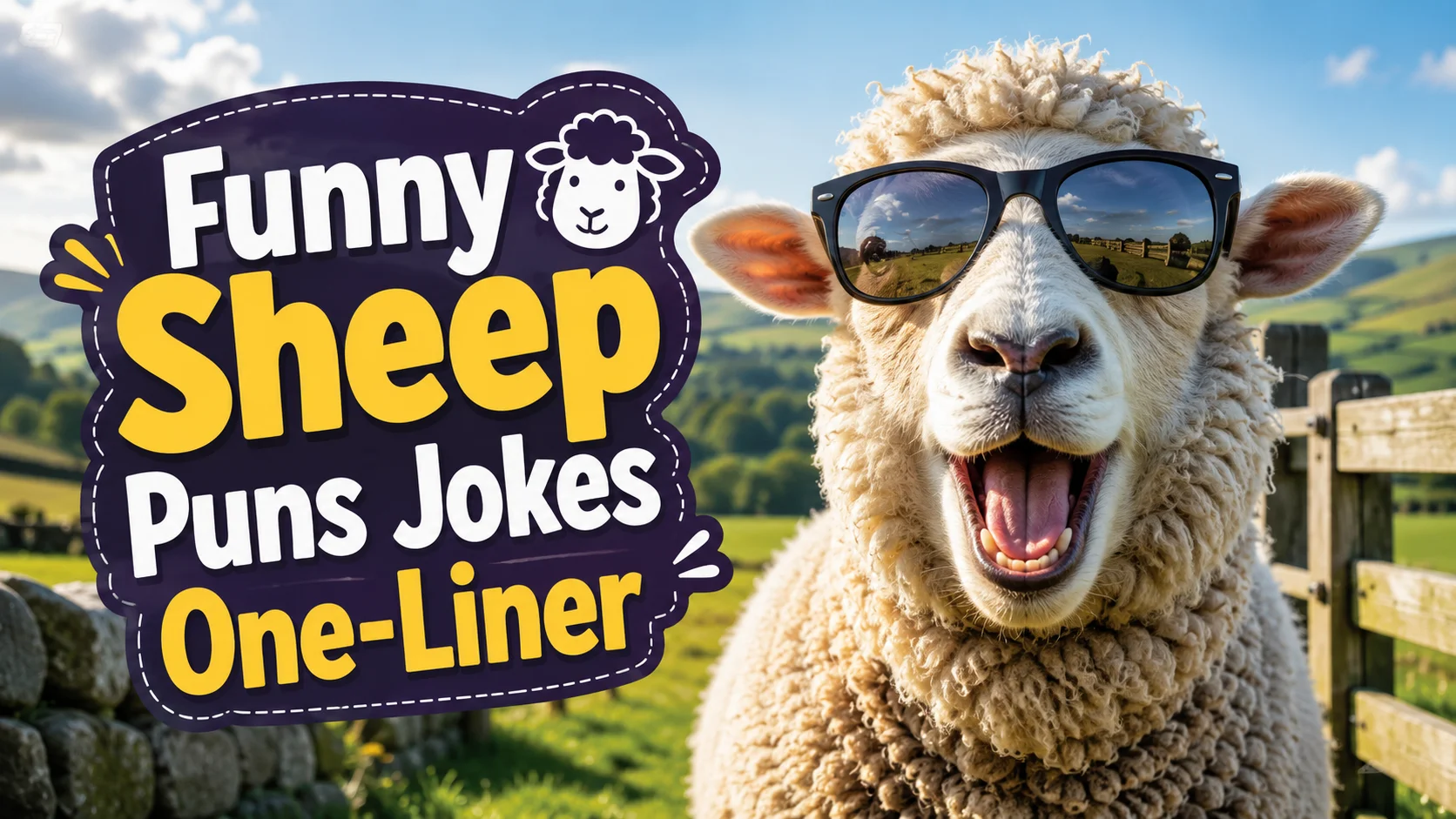 Funny Sheep Puns Jokes One-Liner