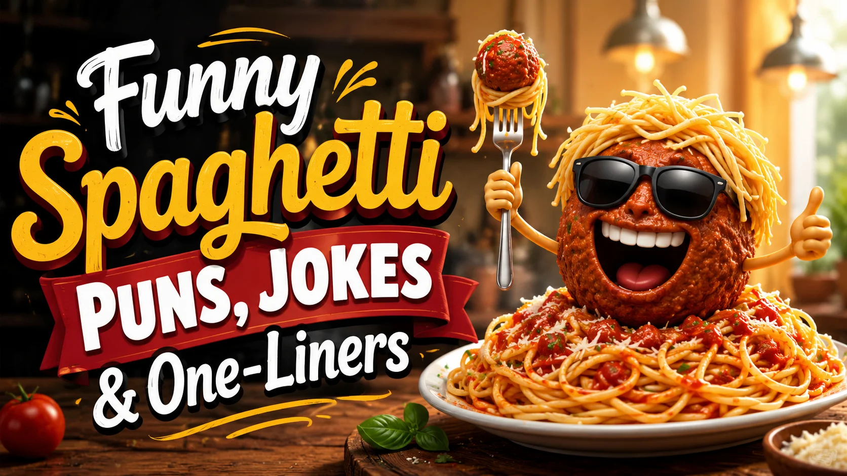 Funny Spaghetti Puns, Jokes & One-Liners