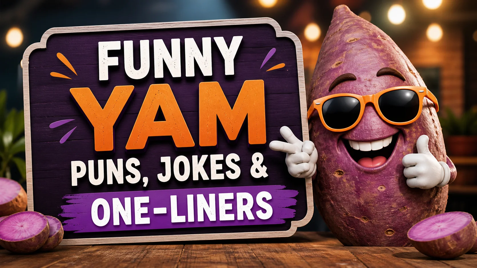 Funny Yam Puns, Jokes & One-Liners