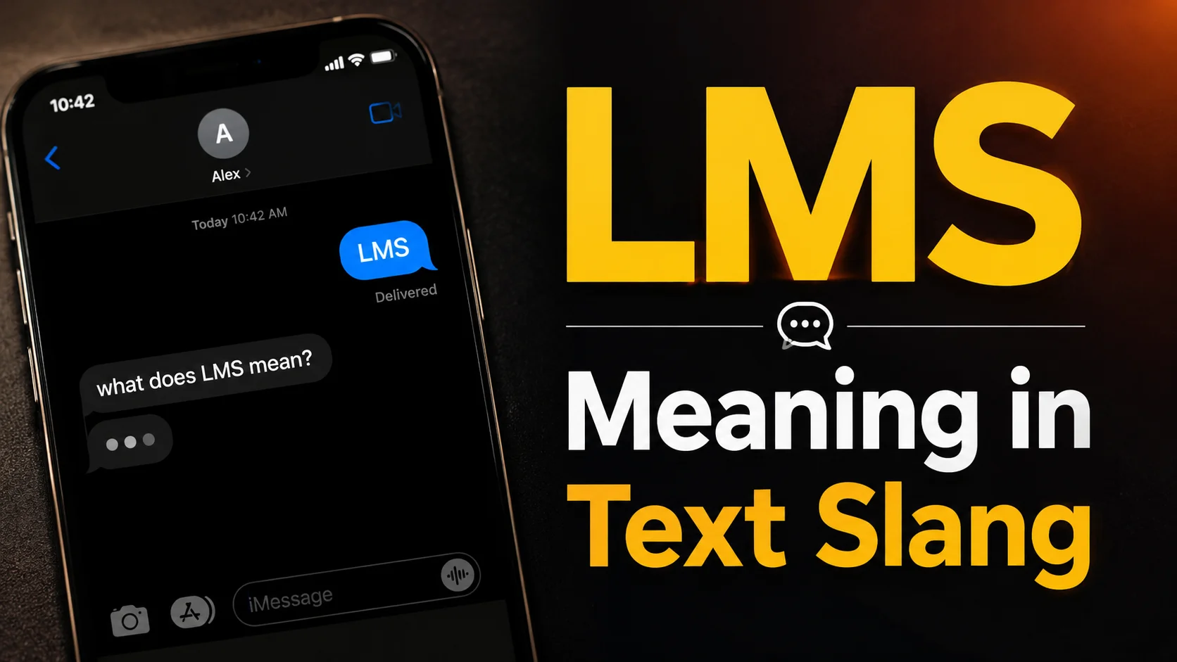 LMS Meaning in Text Slang