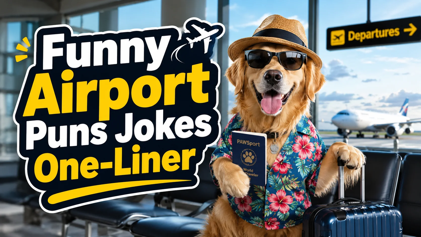 Funny Airport Puns Jokes One-Liner