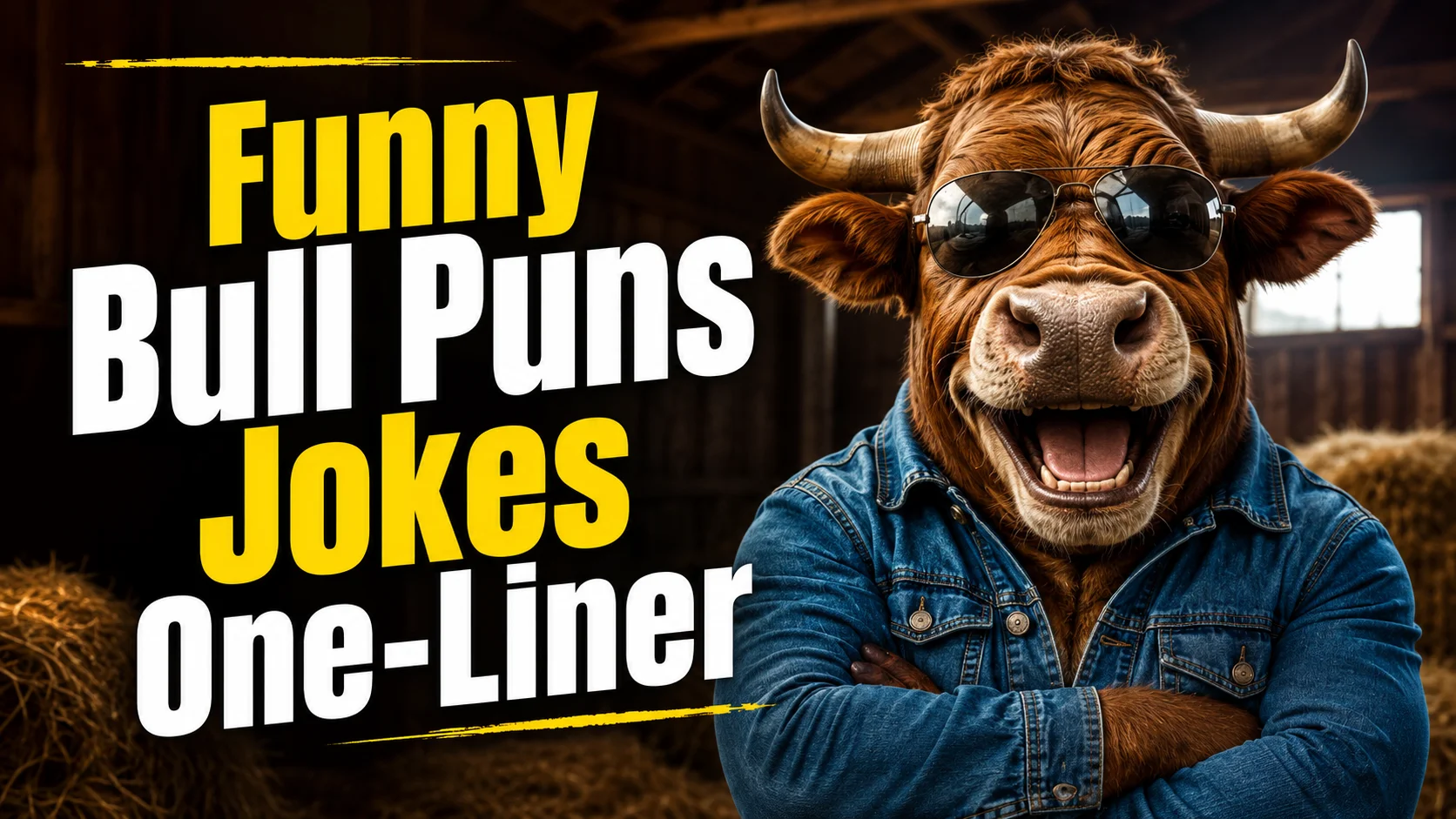 Funny Bull Puns Jokes One-Liner