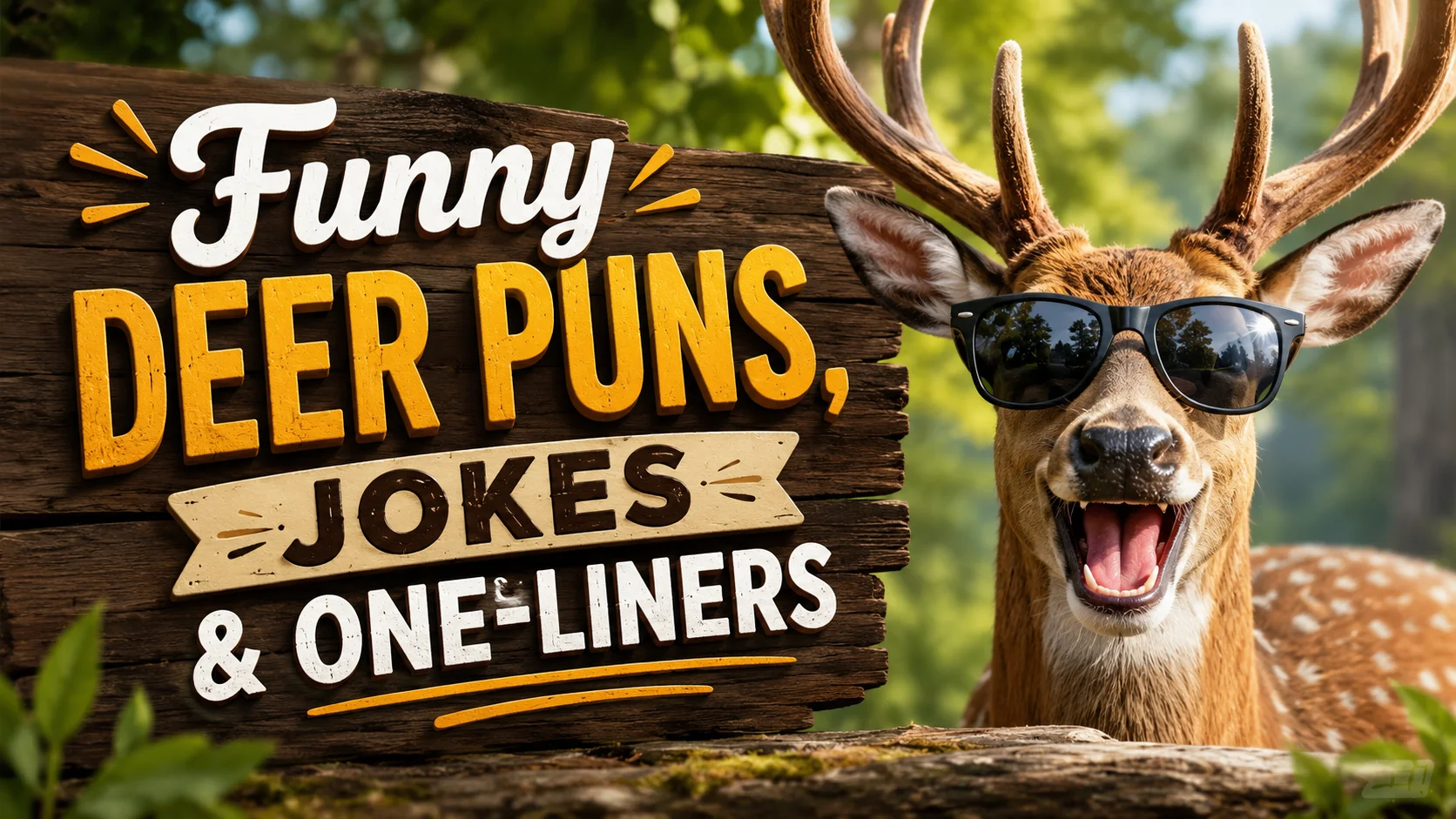 Funny Deer Puns, Jokes & One-Liners