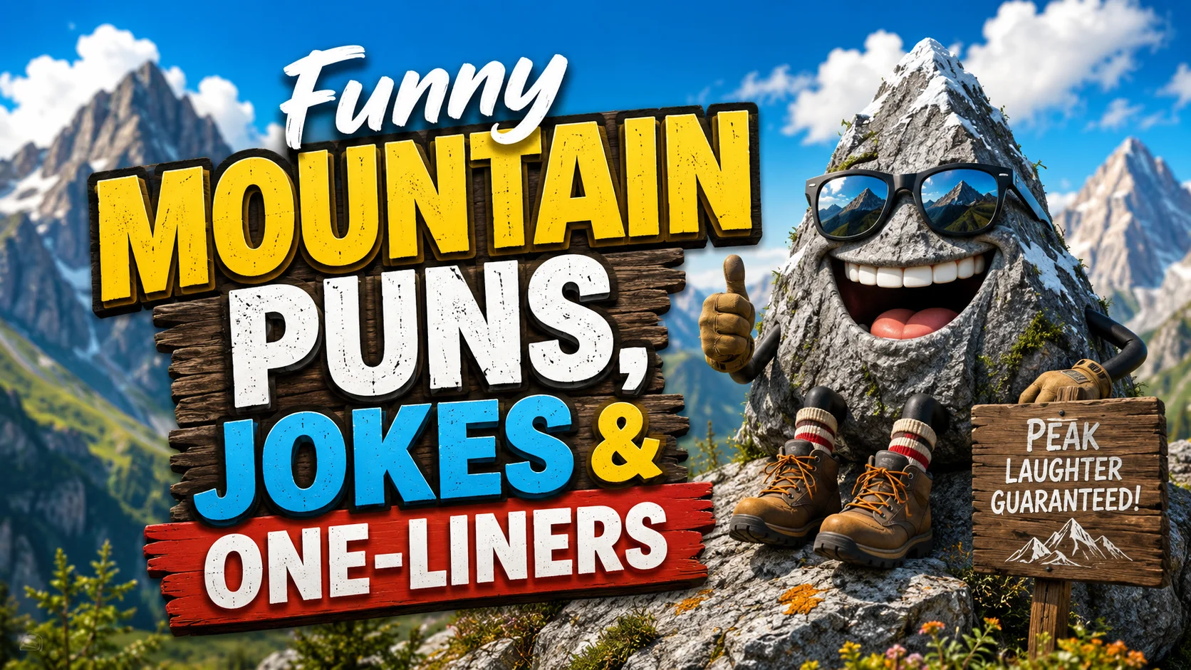 Funny Mountain Puns, Jokes & One-Liners