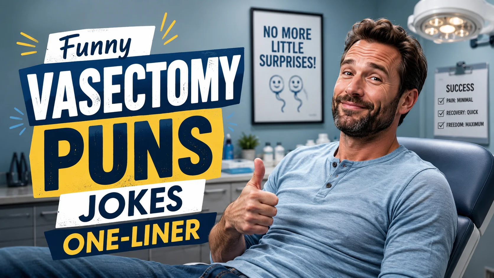 Funny Vasectomy Puns Jokes One-Liner