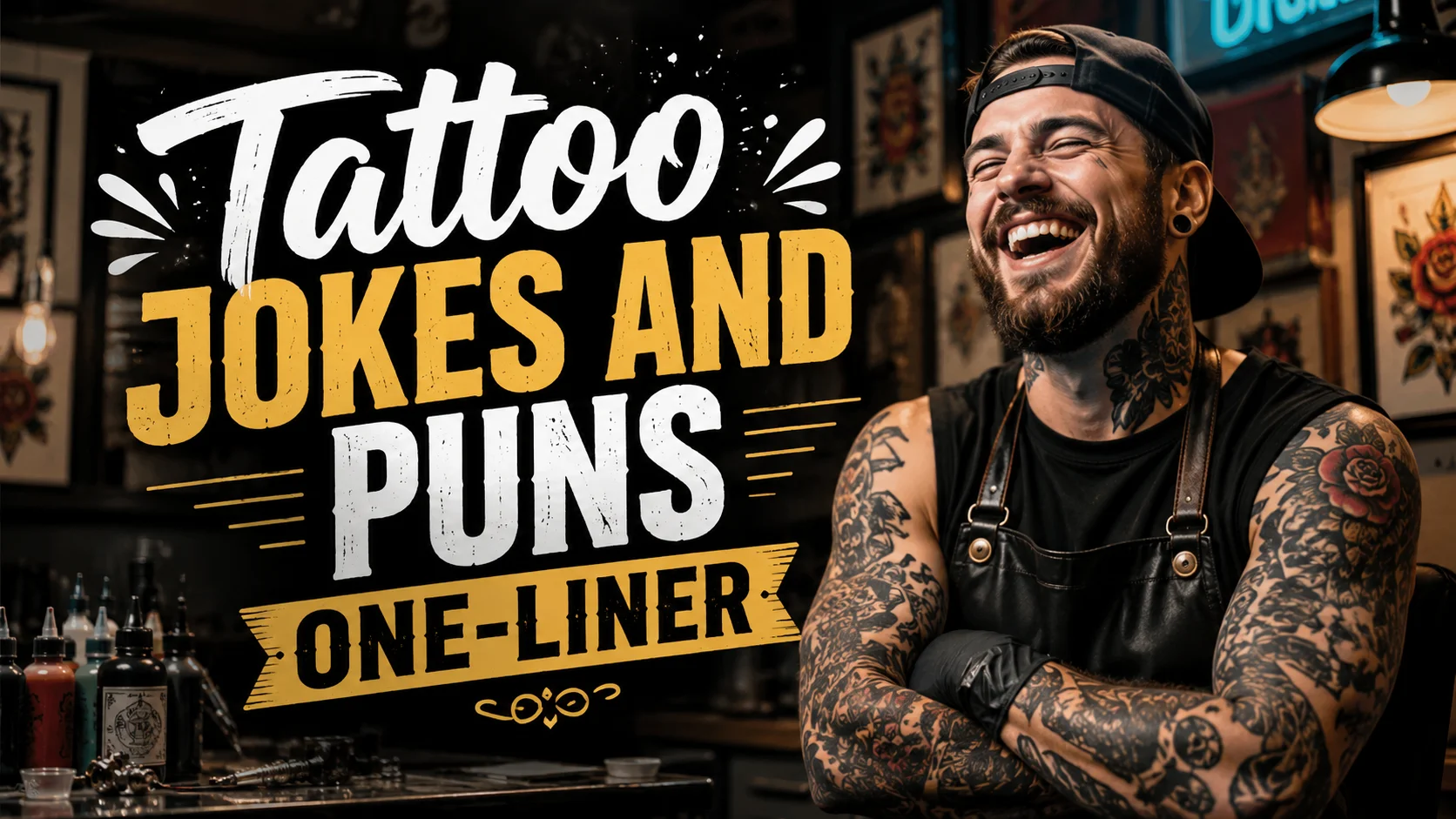 Tattoo Jokes and Puns One-Liner